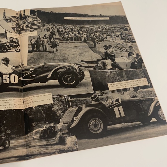 VINTAGE JULY 1951 SPEED AGE CAR MAGAZINE - Picture 4 of 8